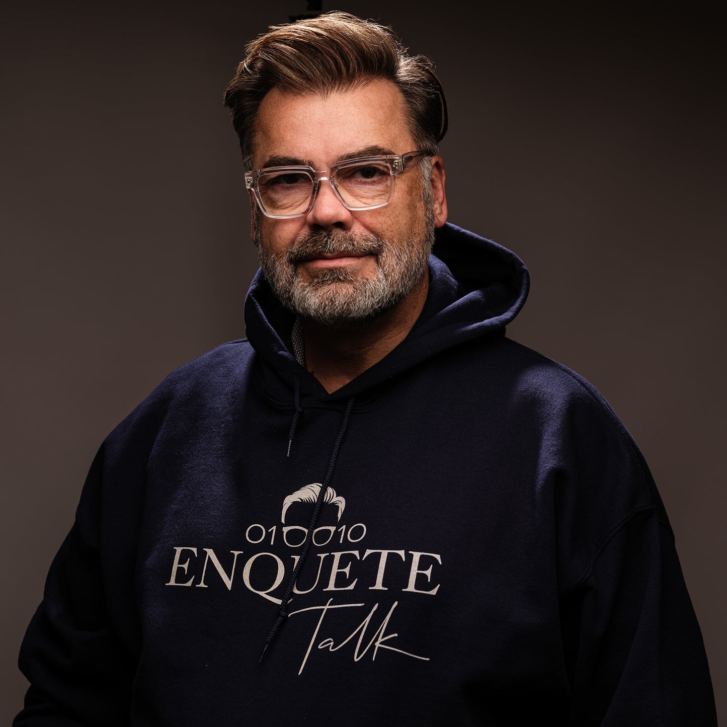 Unisex-Kapuzenpullover "Enquete Talk"